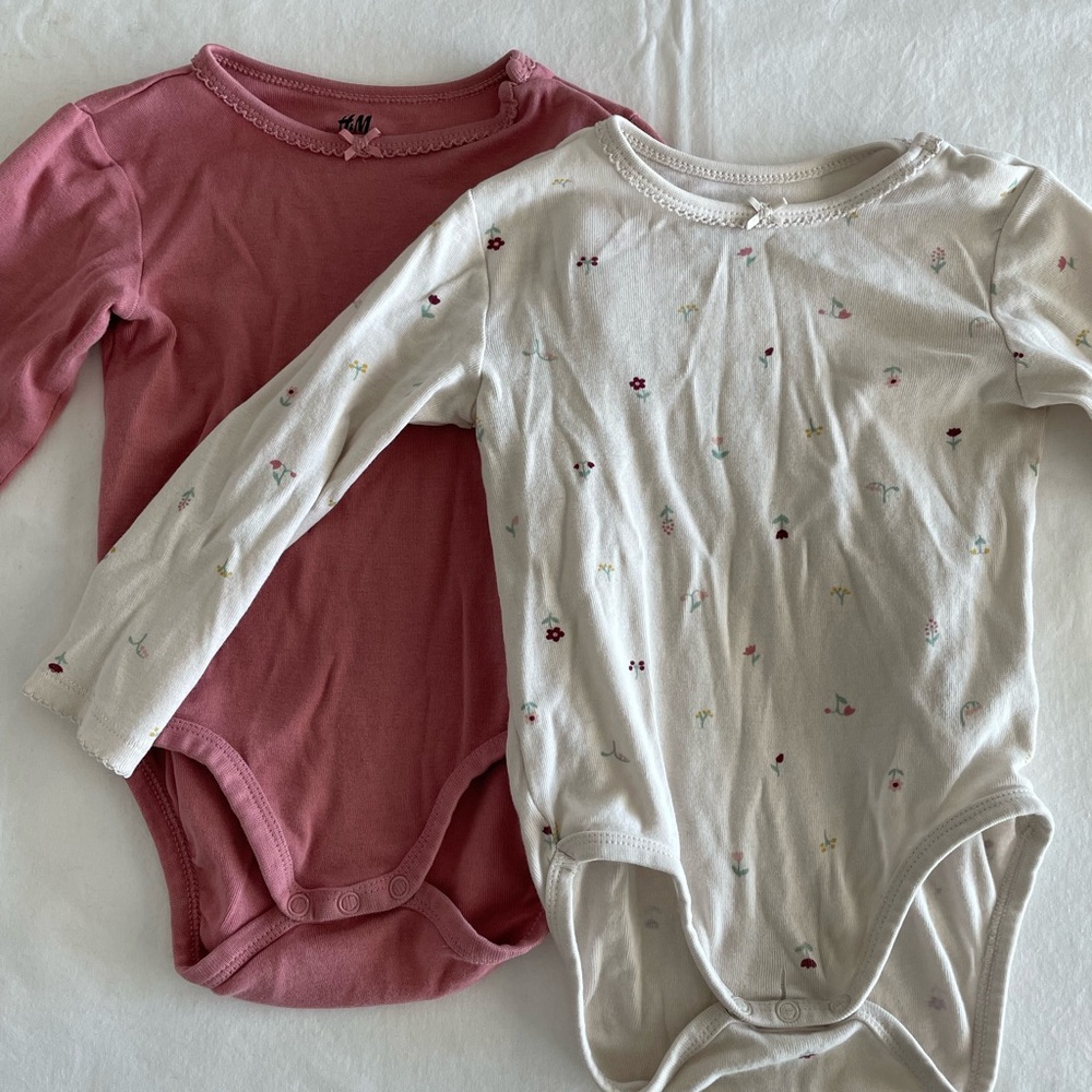 2 Pack Long Sleeve Onesies